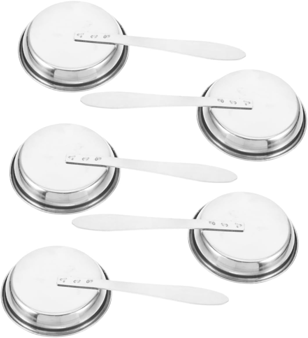 DECHOUS 5pcs Stainless Steel Candle Snuffer Set