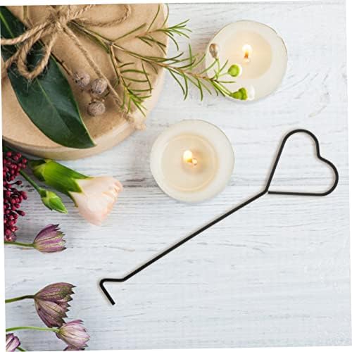 4pcs Heart Design Candle Wick Dippers for Safe and Stylish Use
