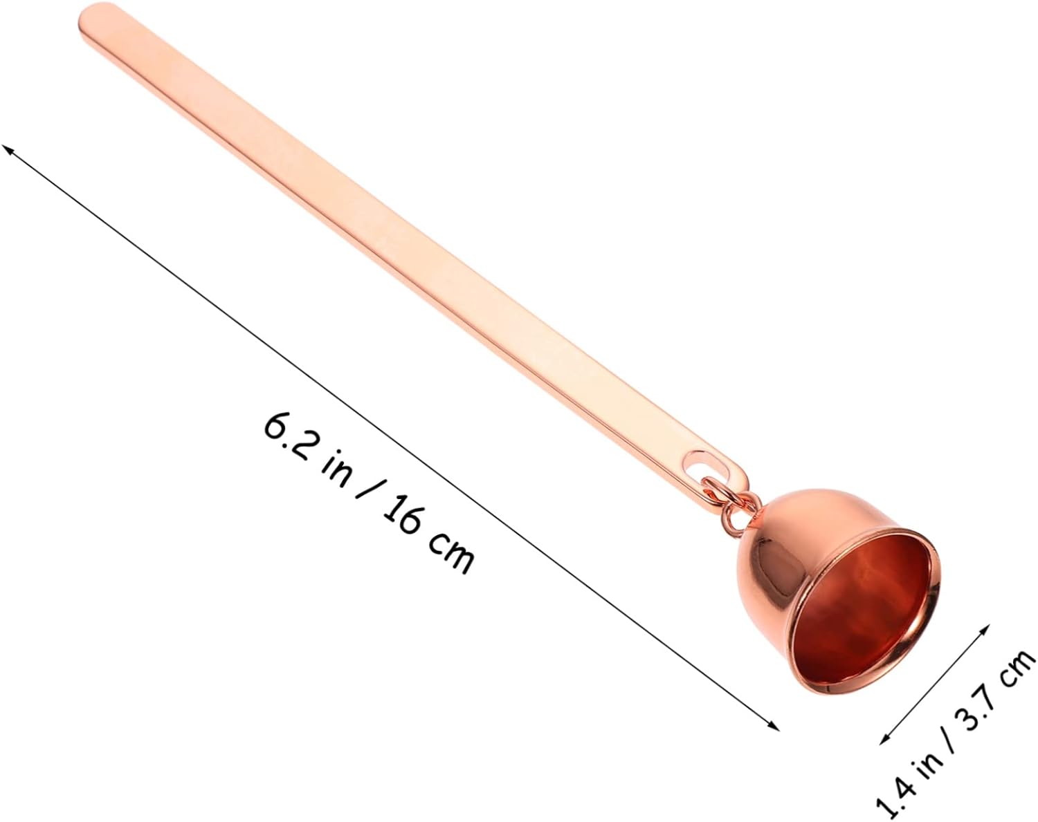 ERINGOGO Candle Snuffer with Long Handle and Elegant Design
