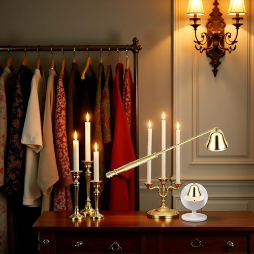 Jowxsx Golden Candle Trimmer with Long Handle