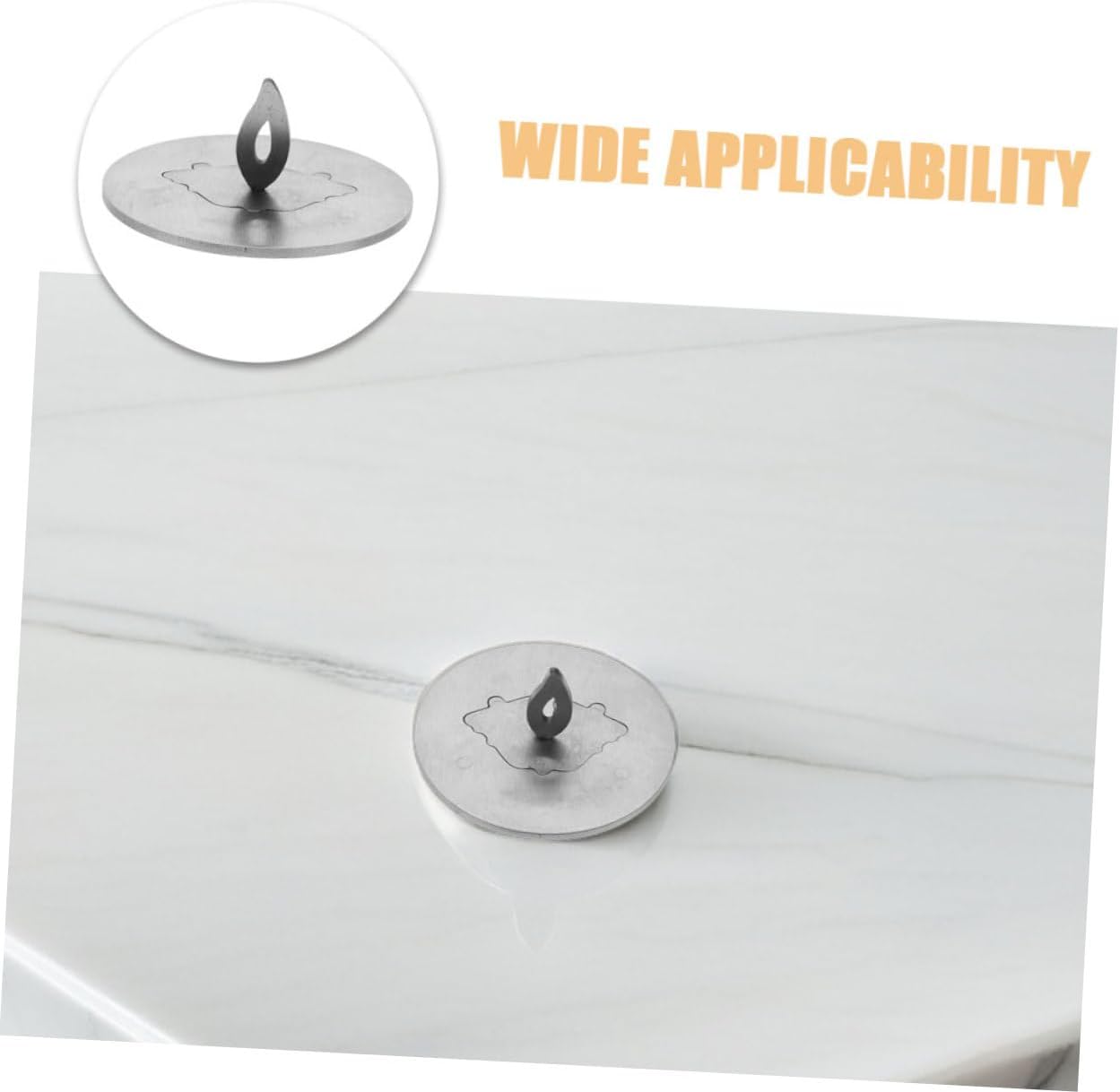 LIFKICH 2pcs Stainless Steel Candle Snuffer