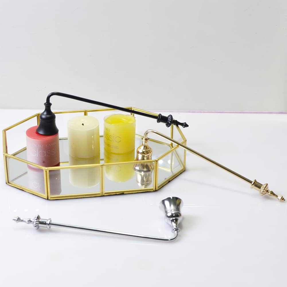 NF Candle Snuffer Silver Flame Extinguisher