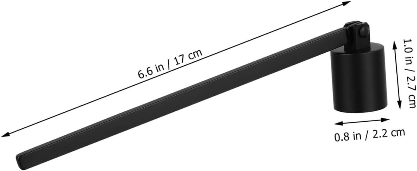 Stainless Steel Candle Snuffer Tool for Safe and Easy Wax Cleanup