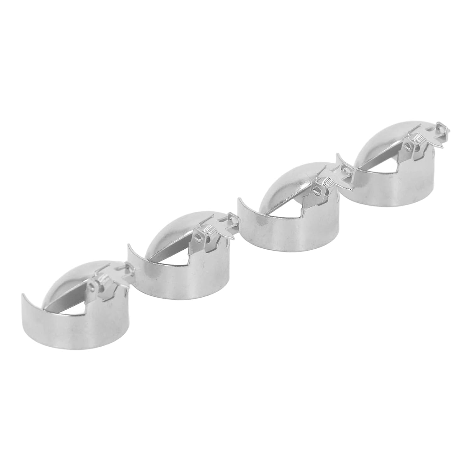 Automatic Candle Snuffers 4pcs Stainless Steel Candle Extinguisher Silver