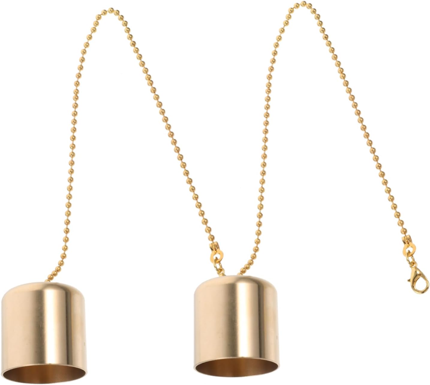 ERINGOGO 4pcs Brass Candle Snuffers with Unique Design