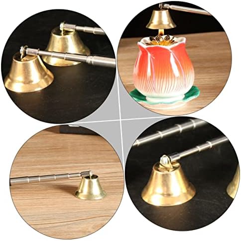 Vintage Candle Snuffer with Flexible Telescopic Handle