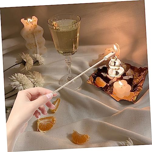 Cabilock Candle Snuffer with Long Handle for Safe Flame Extinguishing