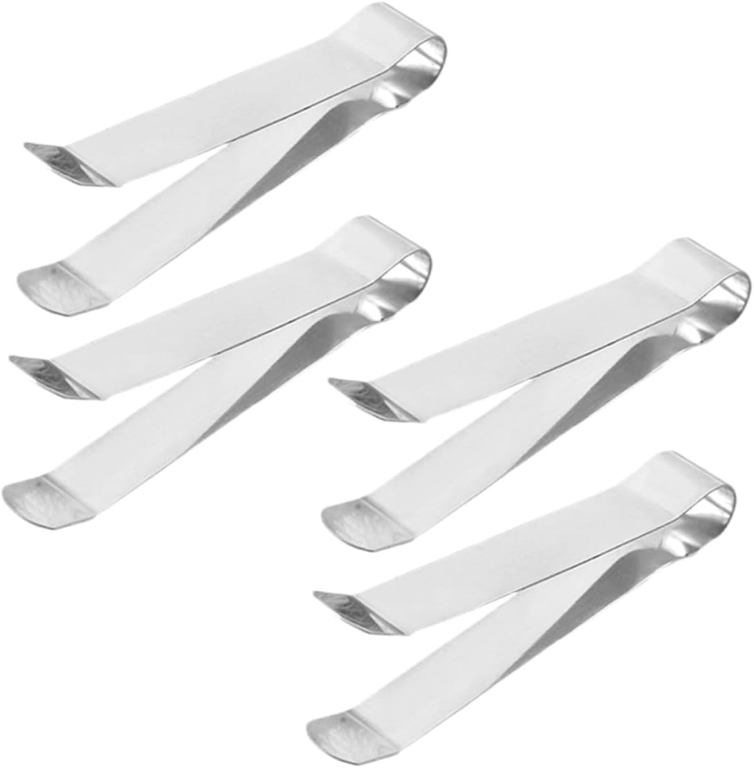 4pcs Stainless Steel Candle Extinguisher Clips