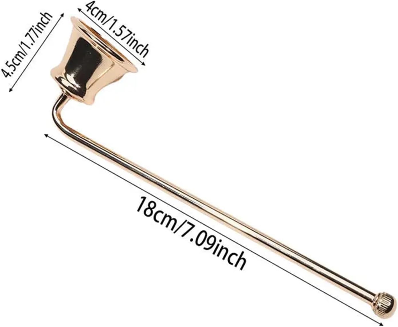 6Pcs Golden Candle Snuffer Flame Extinguisher Tool