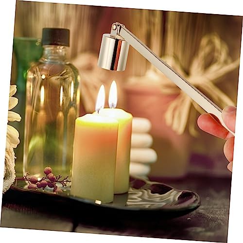 Happyyami Long Wick Candle Snuffer Holder