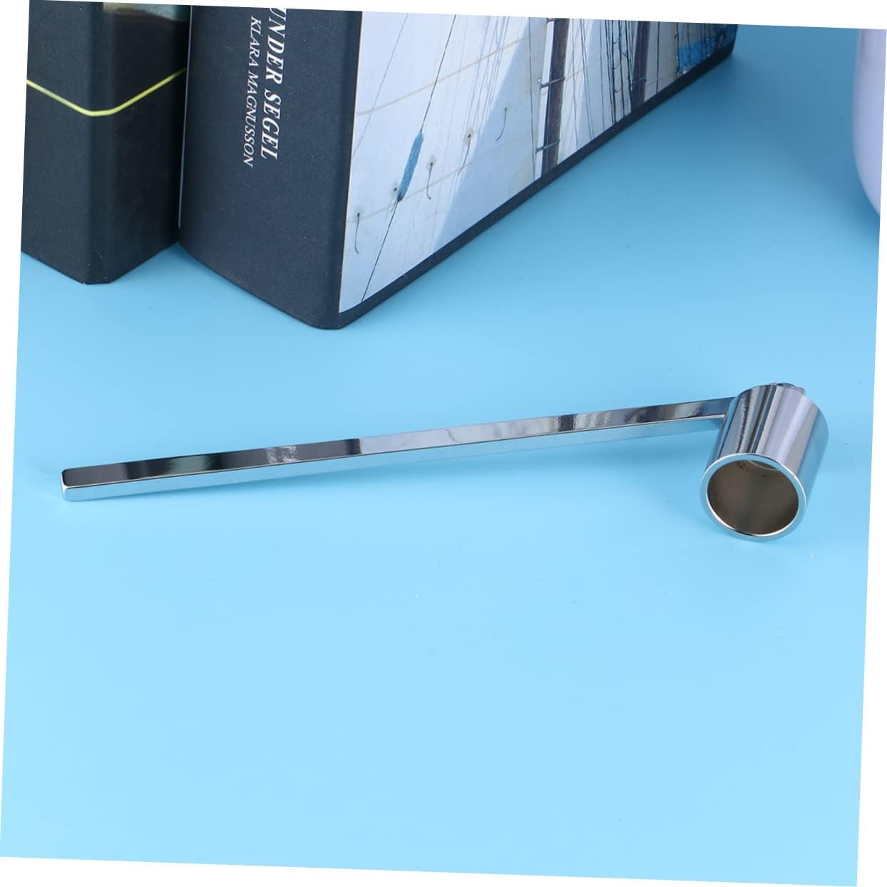 2pcs Candle Extinguisher Stainless Steel Wick Snuffer for Safe Home Use