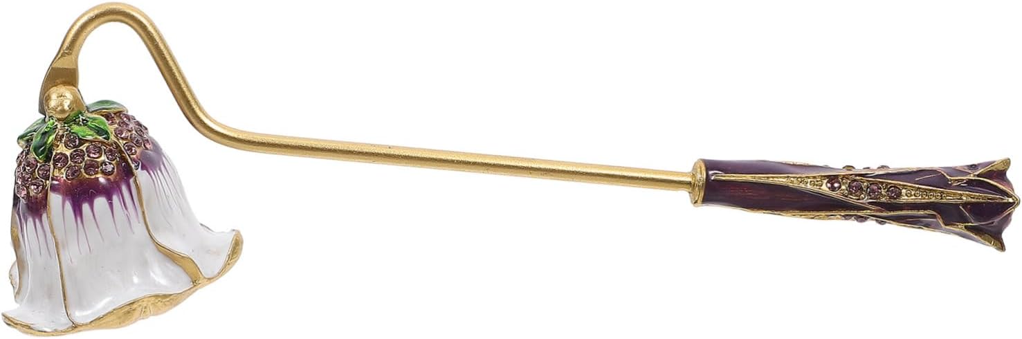 ERINGOGO Candle Snuffer Tool with Rhinestone Design