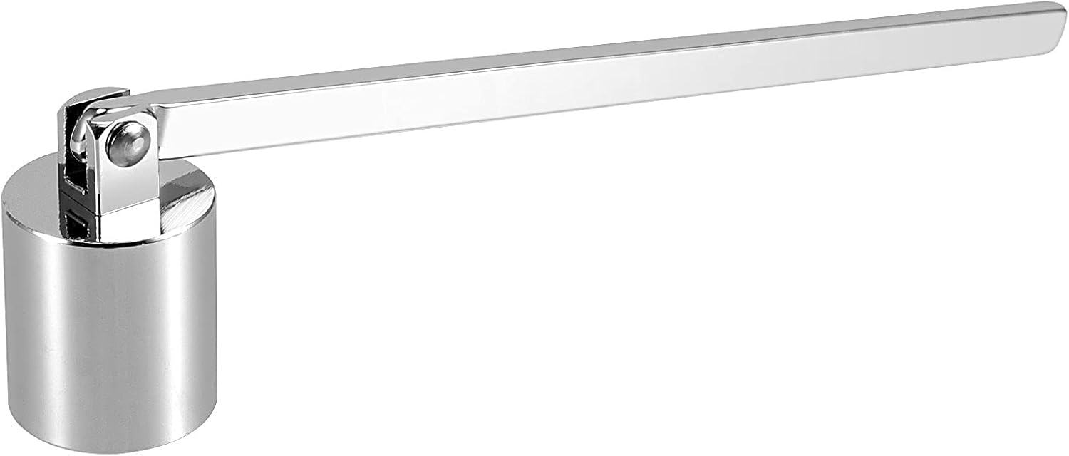 3 Pack 63 Inch Silver Candle Snuffers with Long Handle
