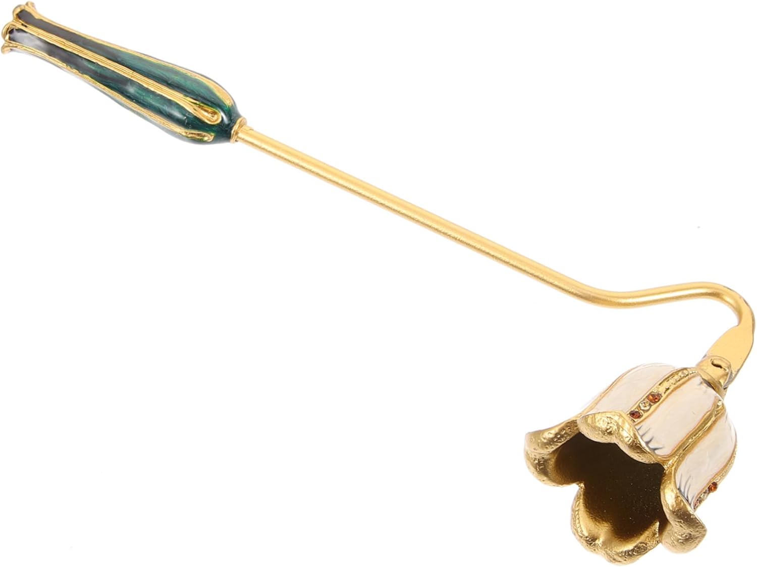 Zerodeko Candle Snuffer with Enamel Finish