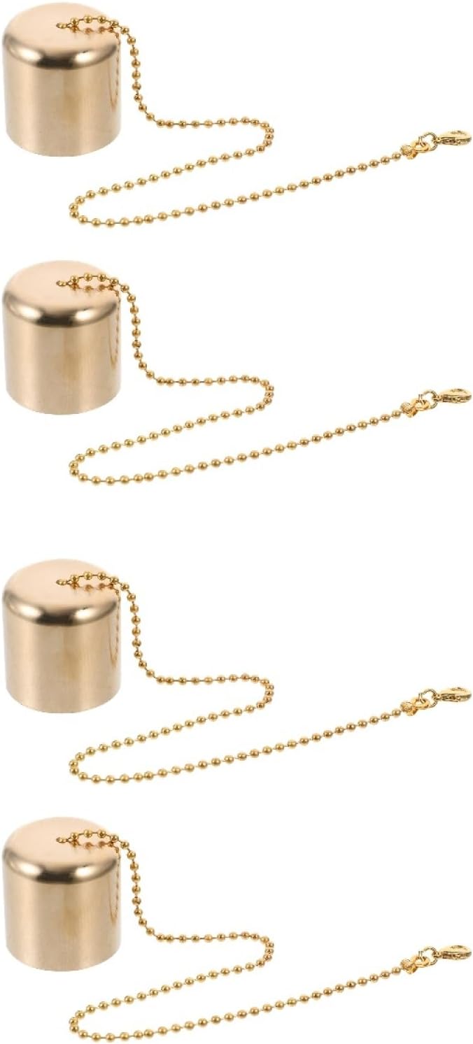 Zerodeko 4Pcs Brass Candle Snuffers Set