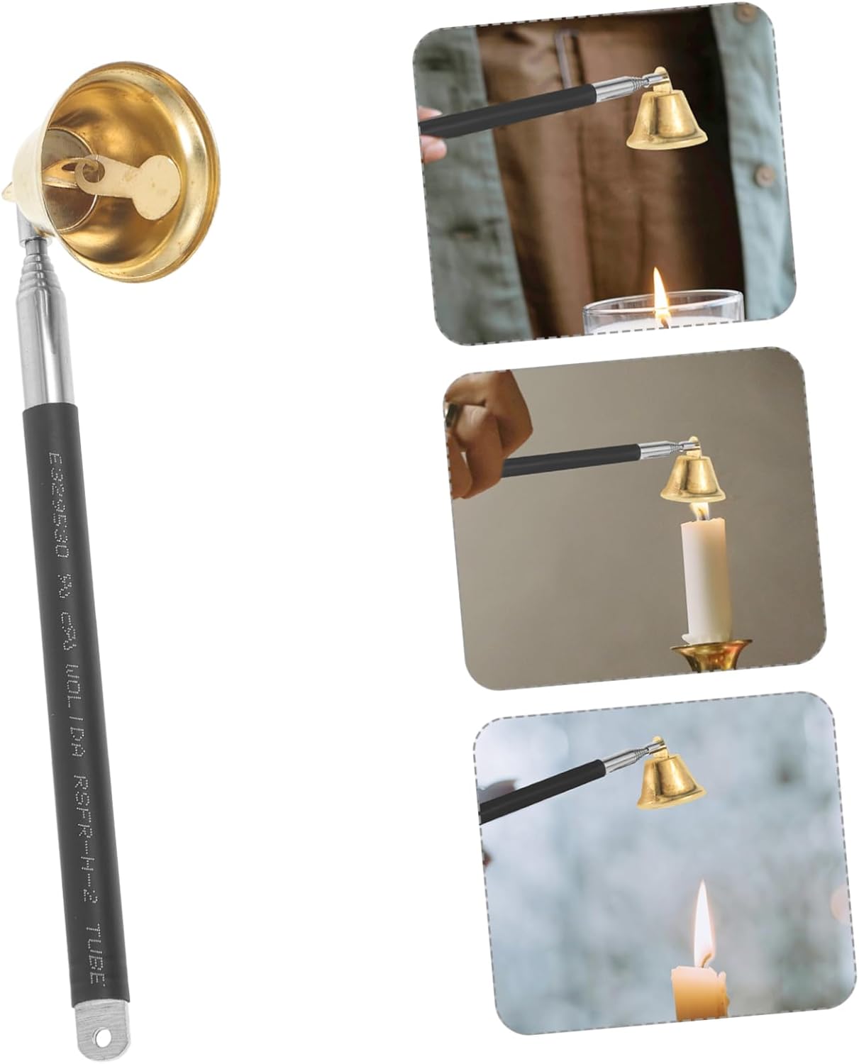 Unique Candle Snuffer Stylish Long Handle Flame Extinguisher