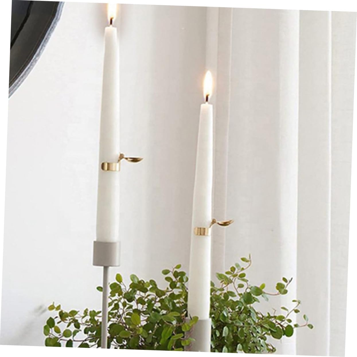 STOBAZA Candle Snuffer Set of 4 Elegant Metal Wick Extinguisher