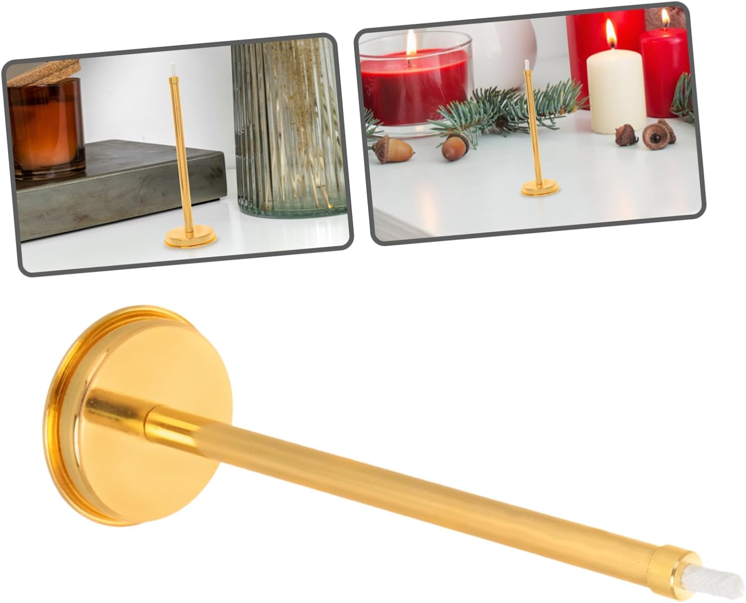 ERINGOGO Candle Snuffer with Long Handle for Scented Candles