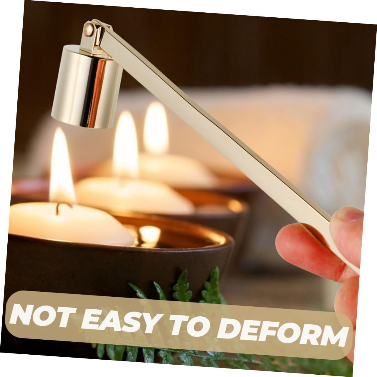 2pcs Candle Snuffer Cover for Scented Candles and Tea Lights