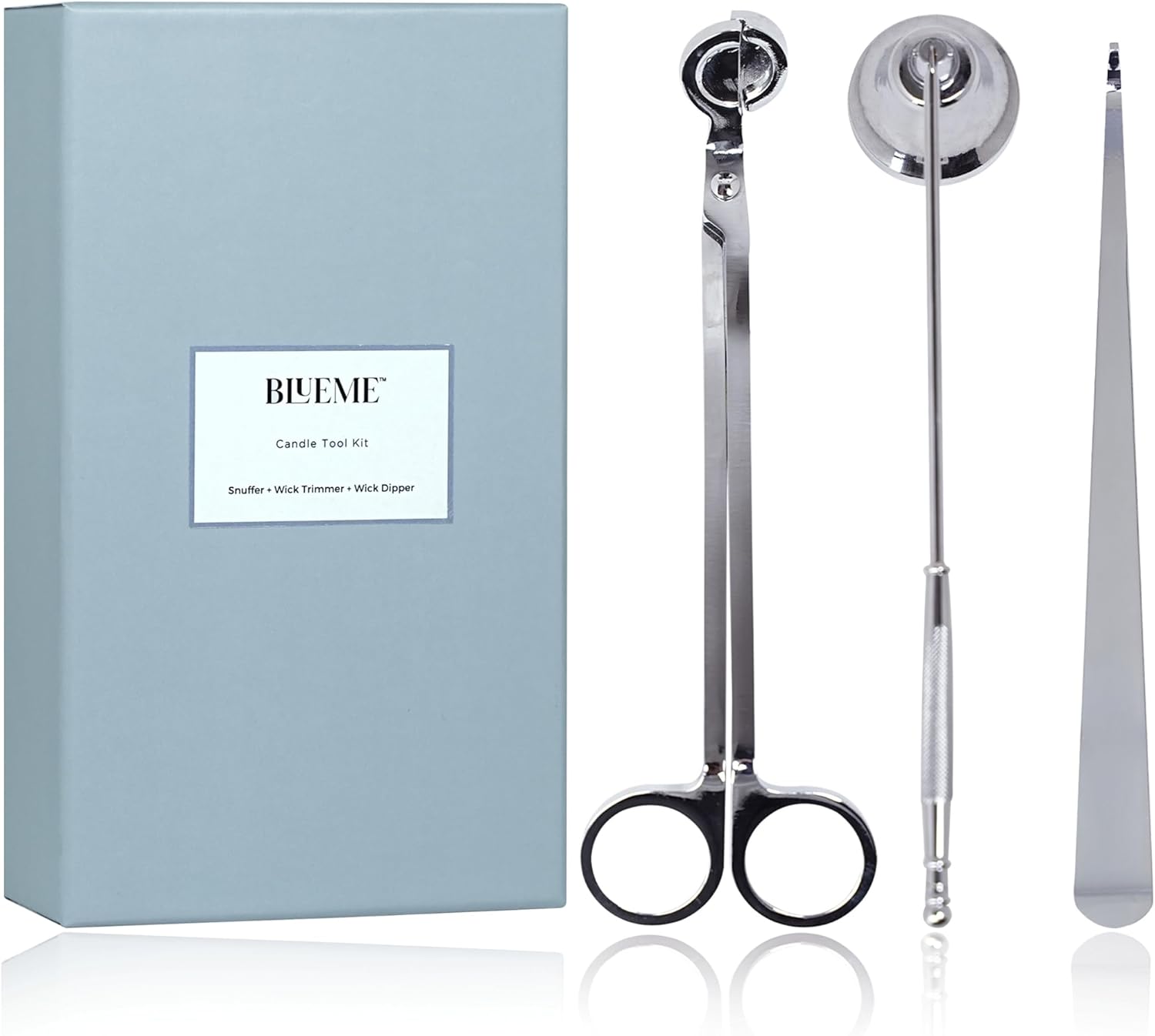 Blueme Candle Care Kit 3-Piece Tool Set