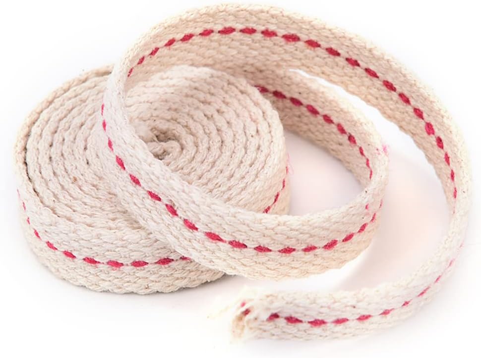 3 Rolls Strong Flat Cotton Wick 12 Inch for Oil Lantern