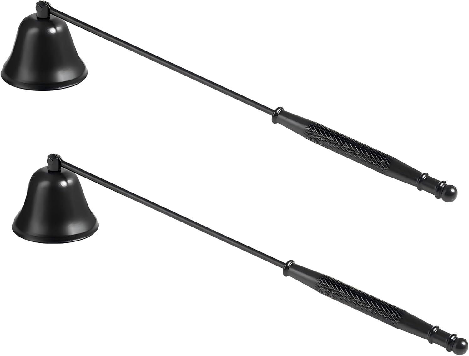 2PCS Candle Snuffer with Long Handle and Swivel Bell