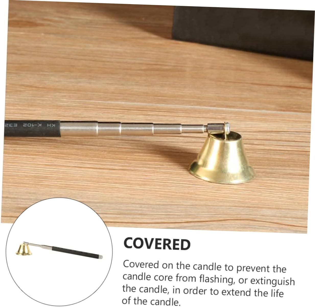 Zerodeko 1 Piece Aromatherapy Candle Snuffer