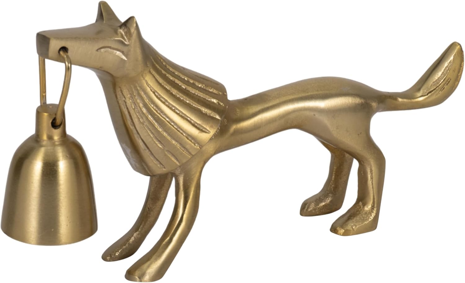 Sagebrook Home Gold Lion Candle Snuffer 9 Inch