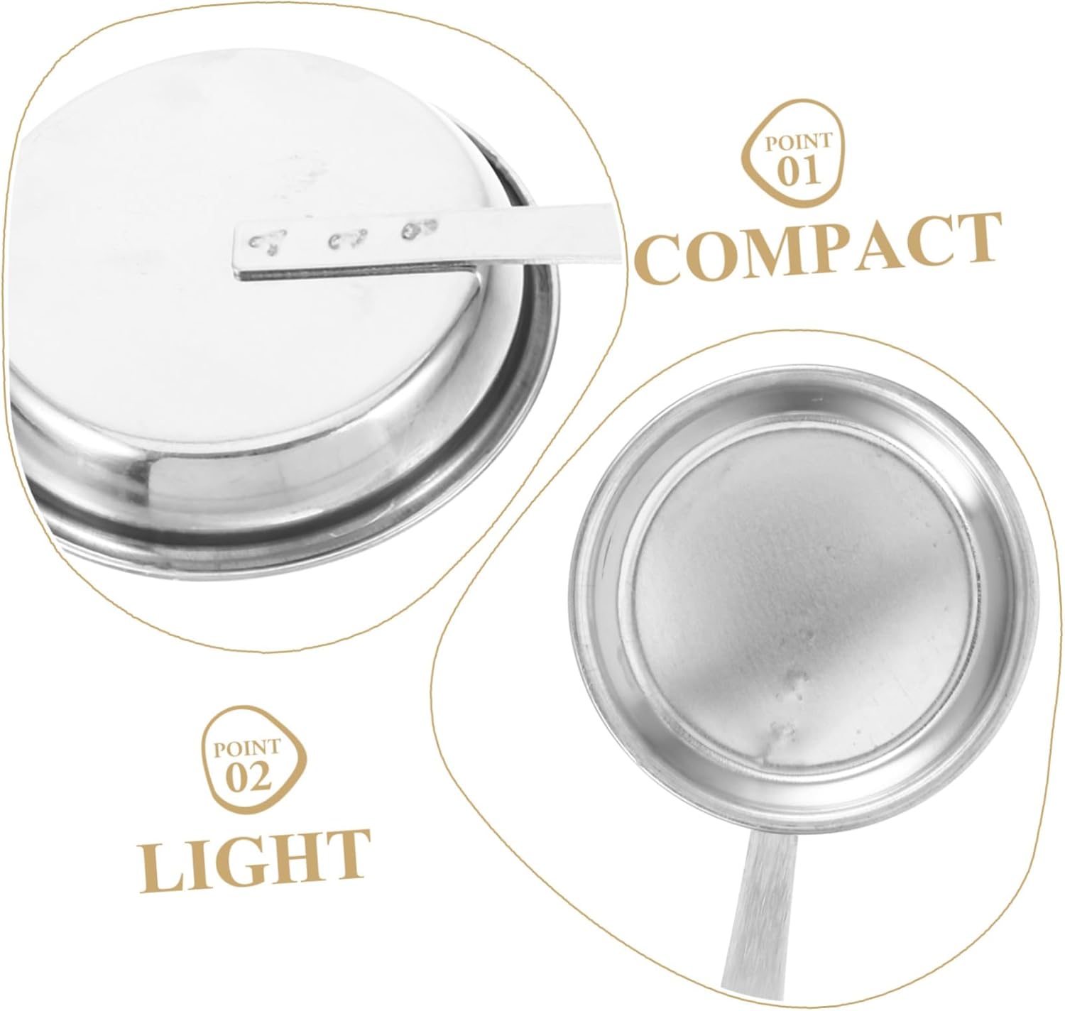 Happyyami Premium Stainless Steel Candle Snuffer Extinguisher