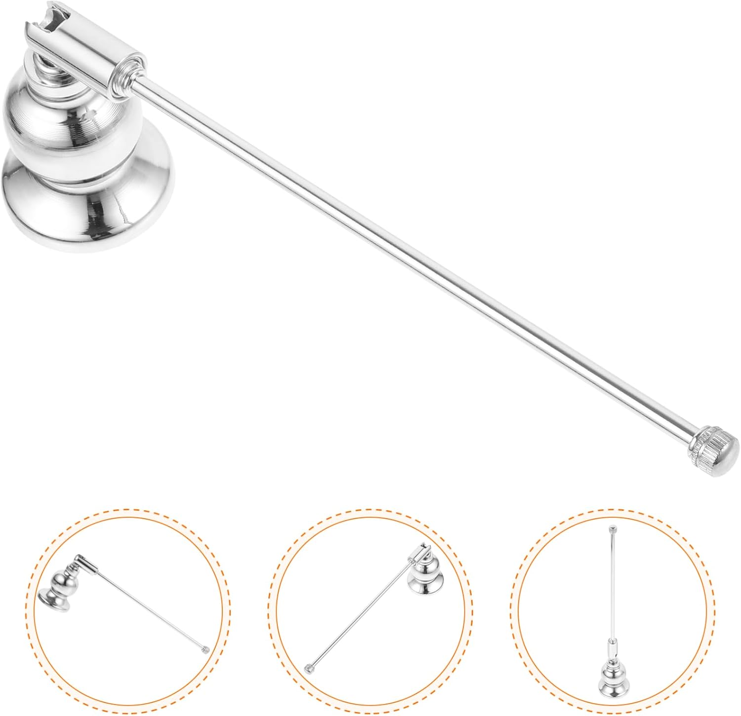 BESPORTBLE Candle Snuffer with Long Handle and Creative Design