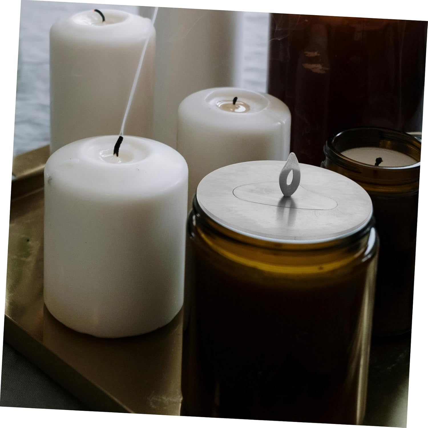 Candle Snuffer Elegant Stainless Steel Candle Extinguisher