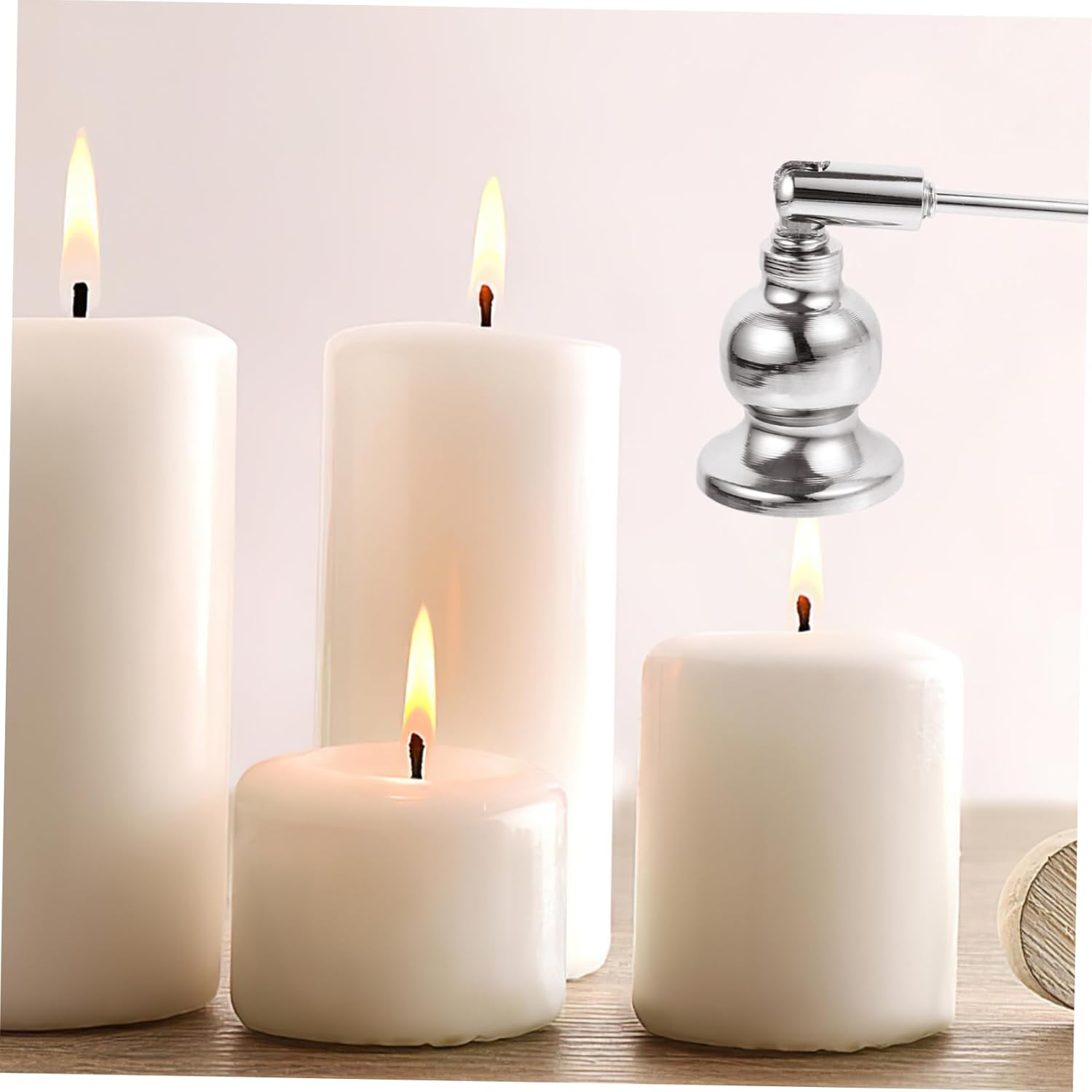 STOBAZA 5pcs Candle Snuffer with Bell Design