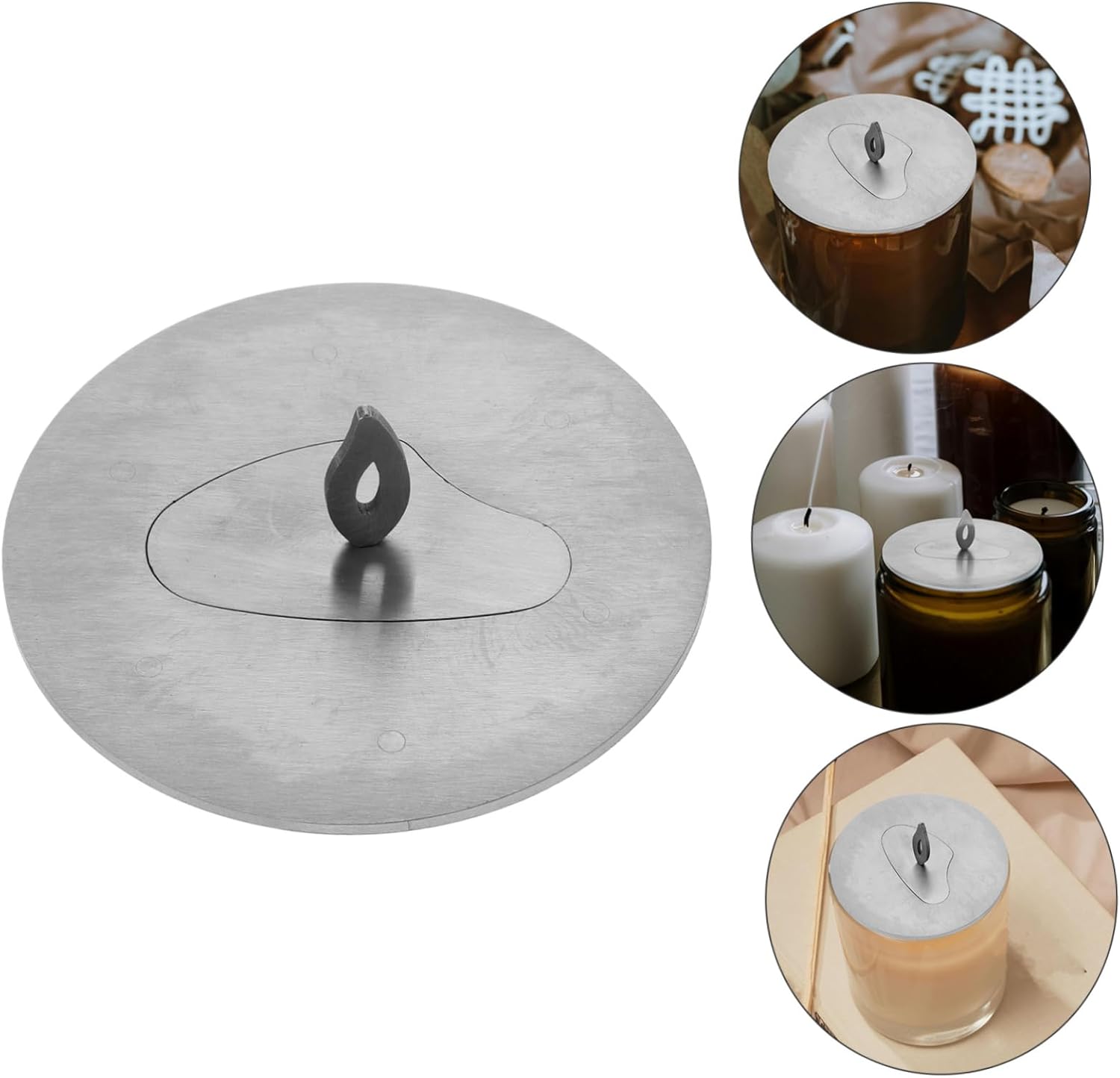 Candle Snuffer Elegant Stainless Steel Candle Extinguisher
