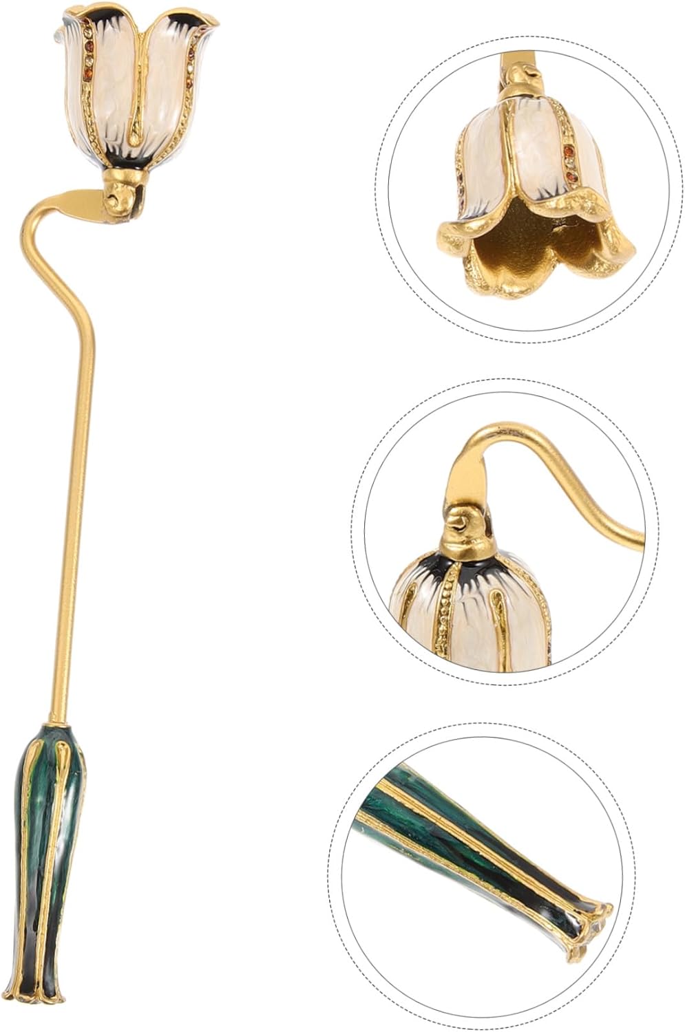 Elegant Candle Extinguisher with Long Handle for Safe Use