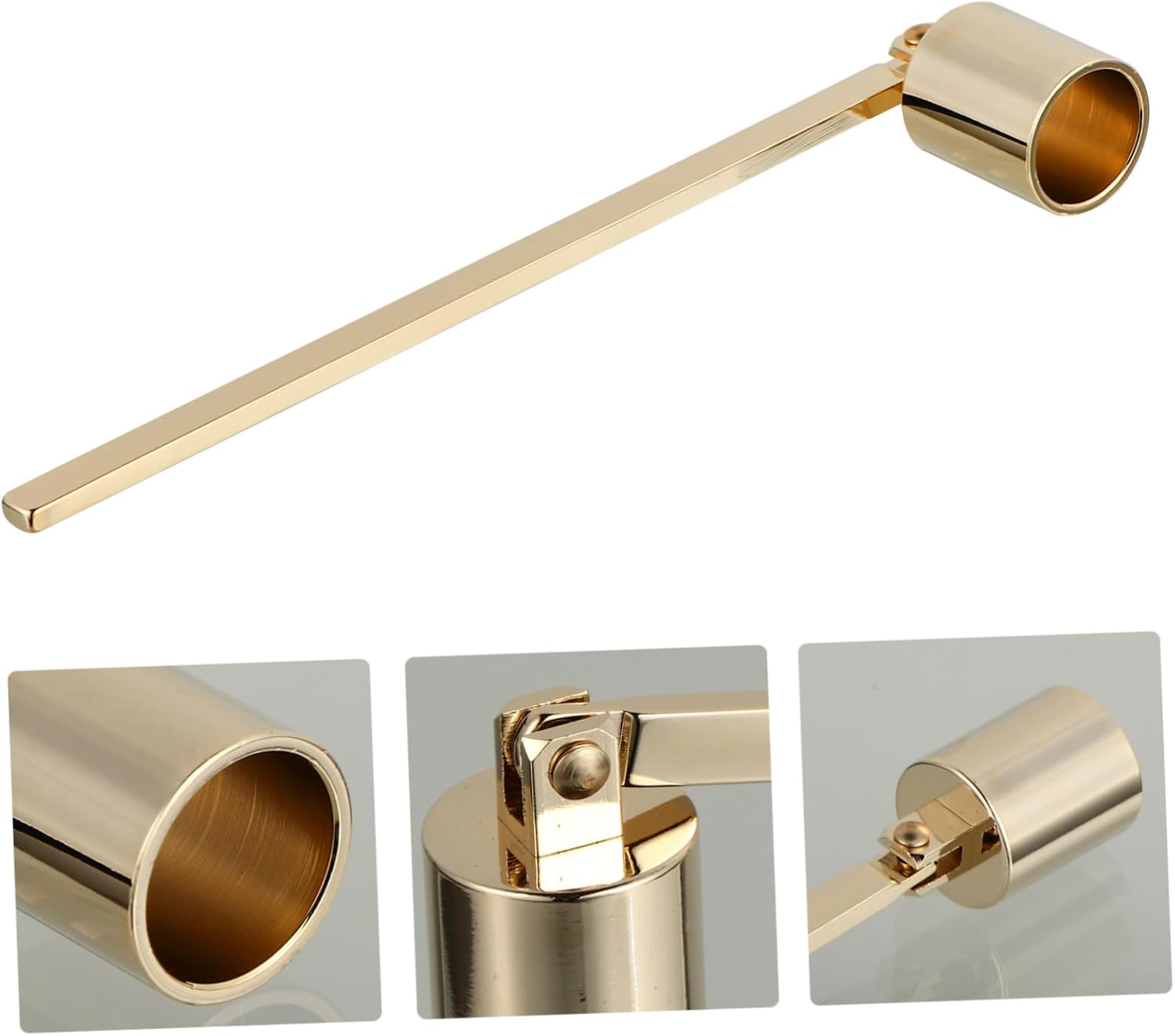3pcs Stainless Steel Candle Snuffer with Long Handle