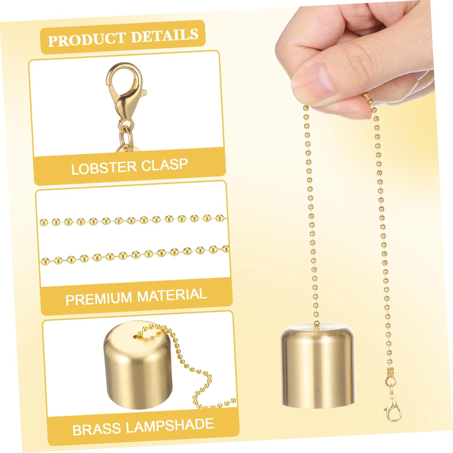 Zerodeko 2pcs Brass Candle Snuffer Reusable Fire Extinguisher