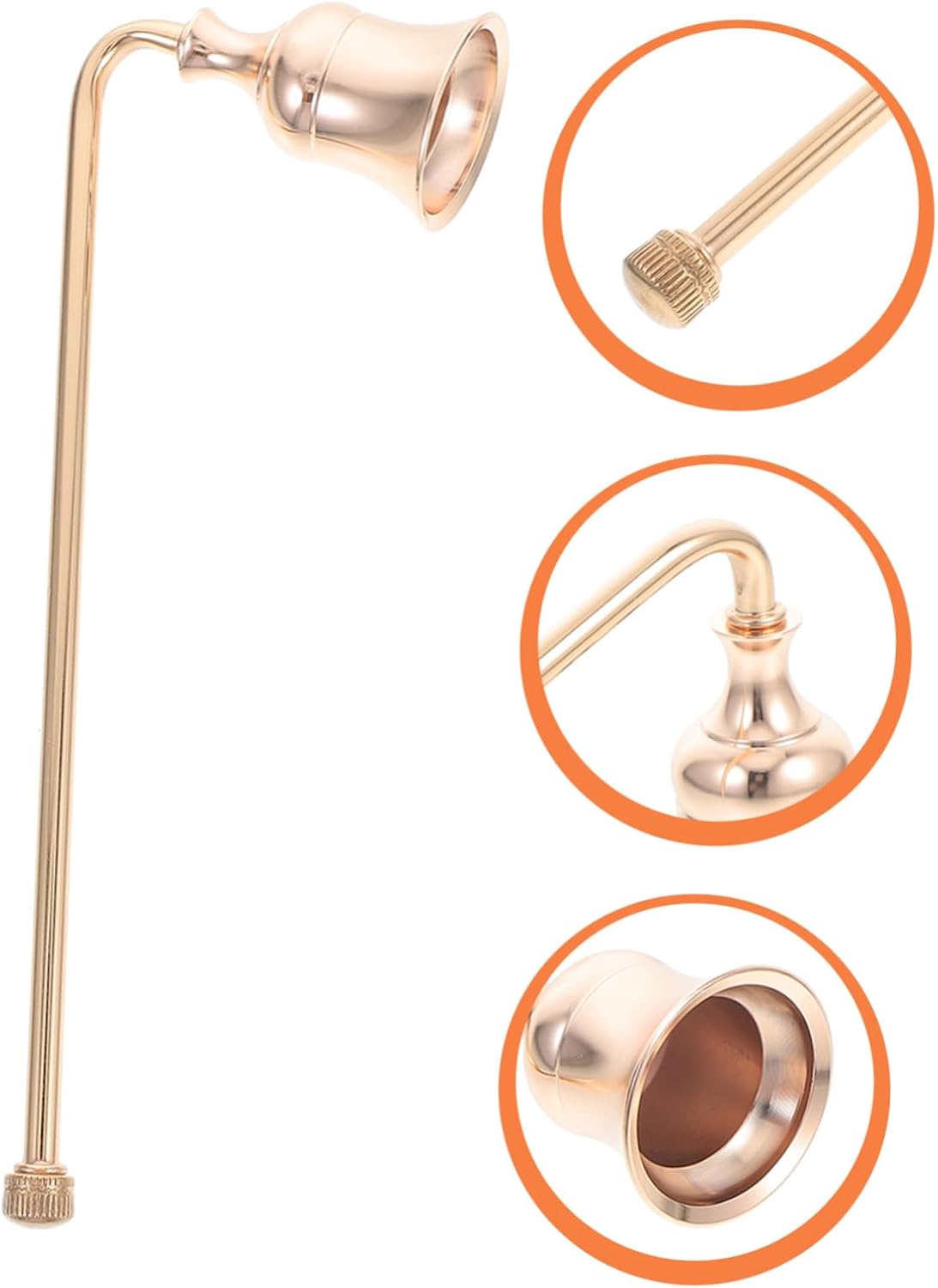 STOBAZA Antique Style Candle Snuffer 2pcs Set