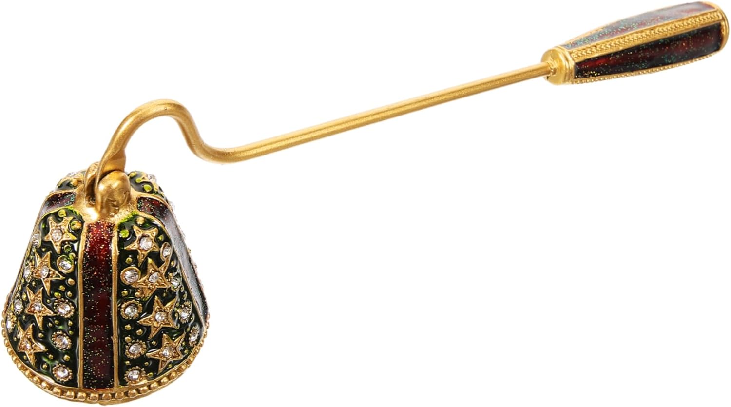 Elegant Star Rhinestone Candle Snuffer Handle