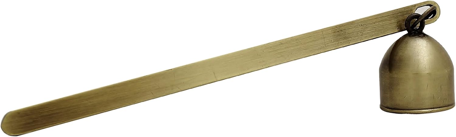 Wickman Bell Snuffer with Antique Brass Finish 1