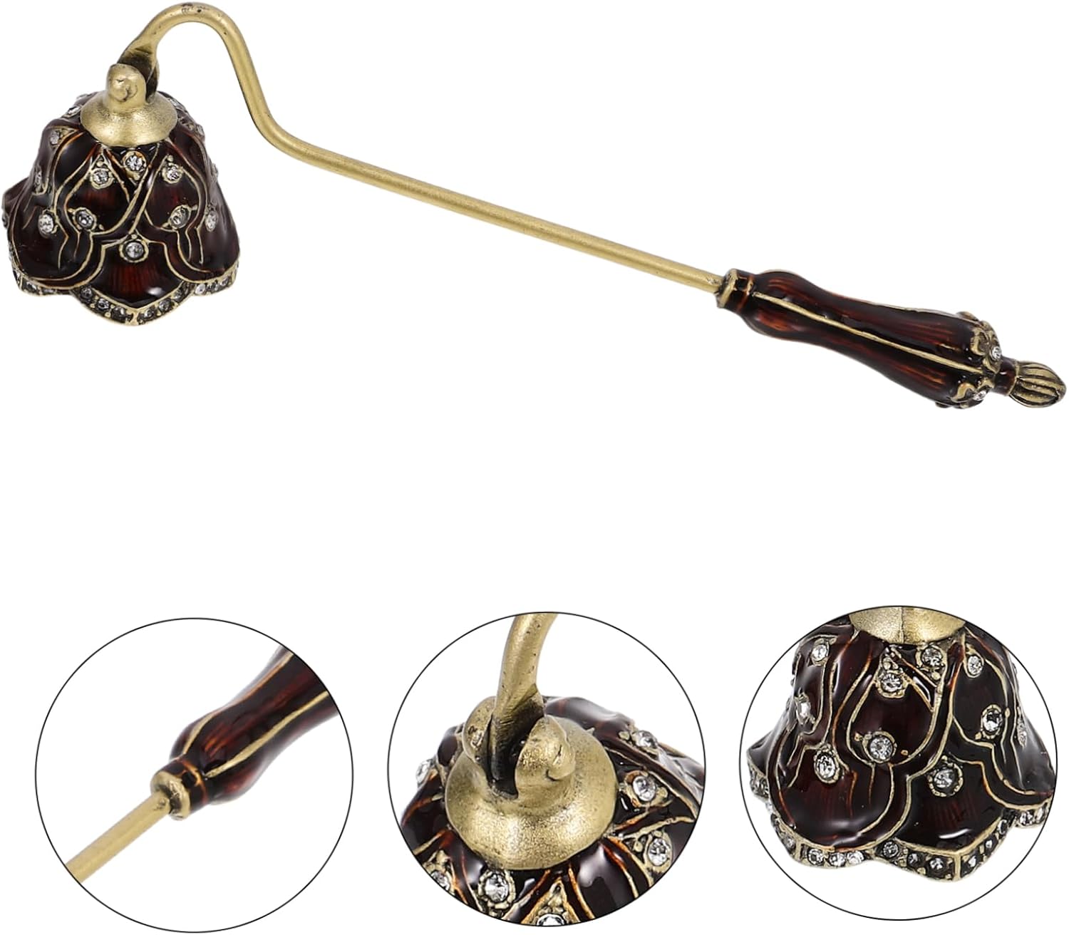 ERINGOGO Candle Snuffer Tool with Long Handle Design