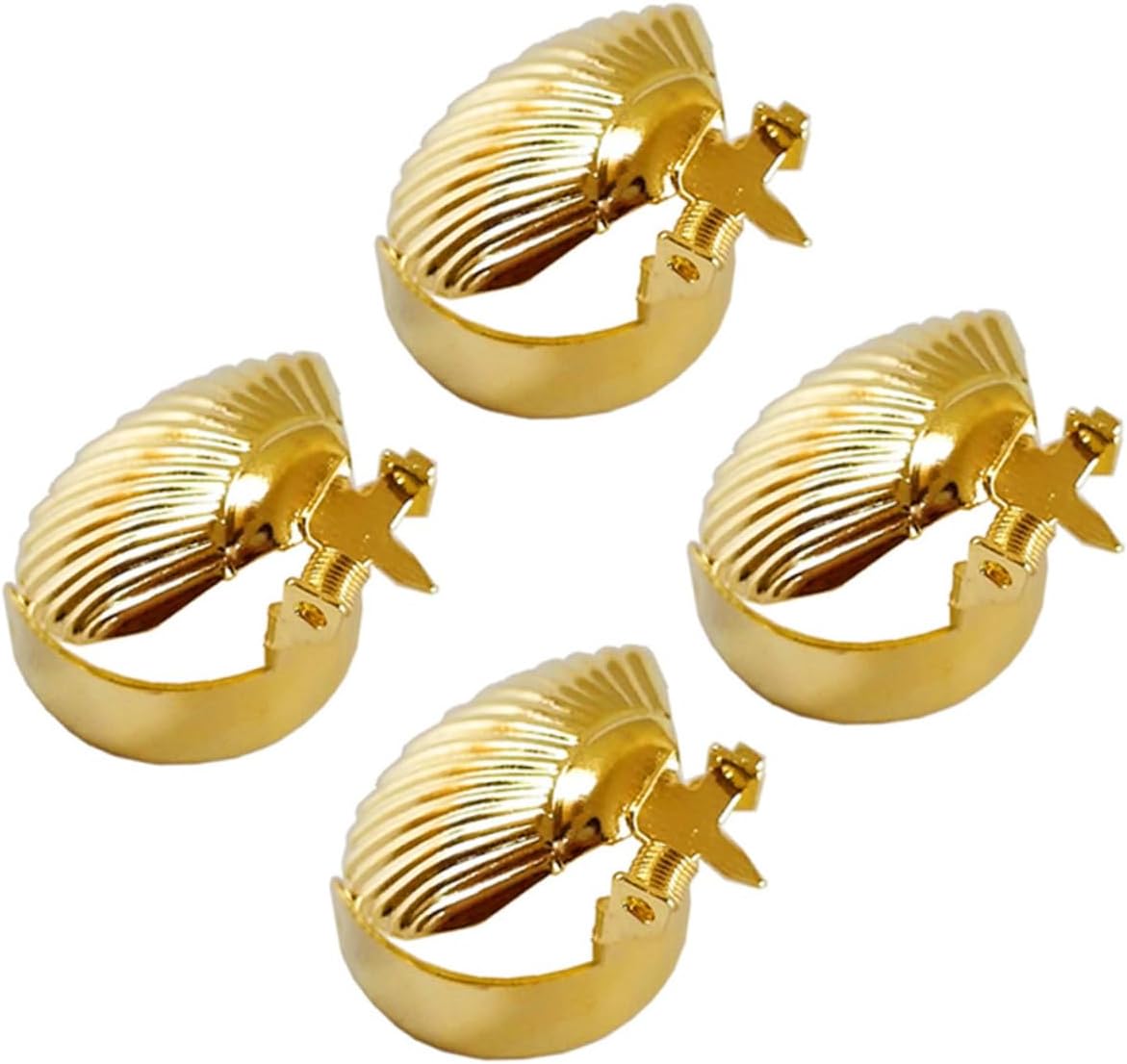 4Pcs Candle Snuffer Elegant Shell Design for Home Use