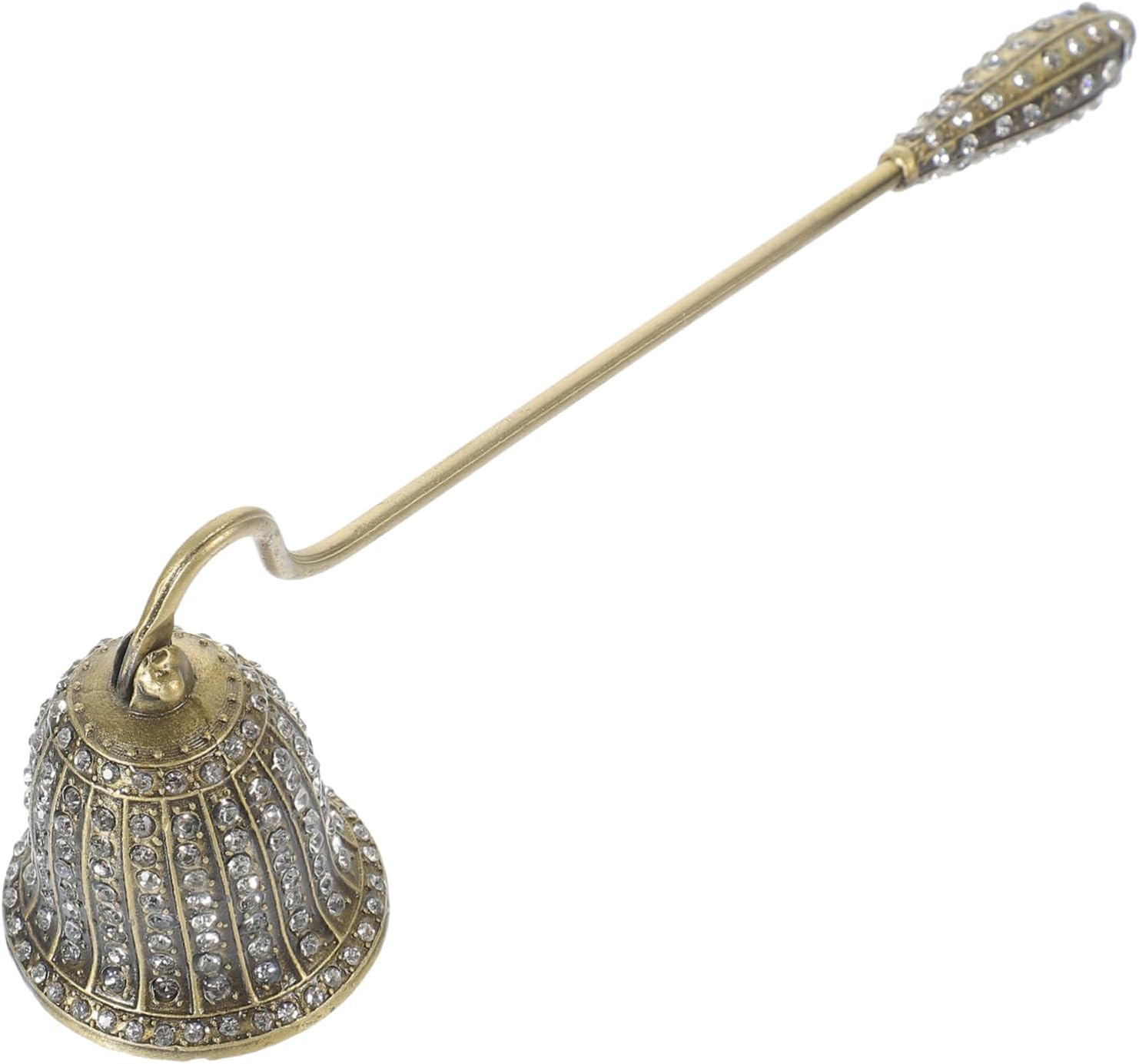 Happyyami Candle Snuffer with Rhinestones and Long Handle