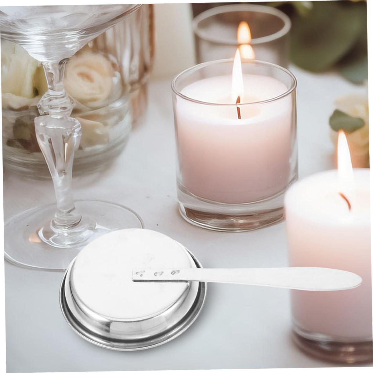 2pcs Stainless Steel Candle Snuffers with Long Handles