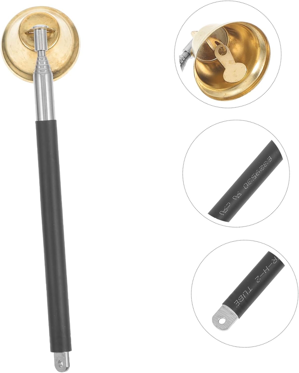 Retractable Candle Snuffer with Long Handle for Safe and Stylish Use