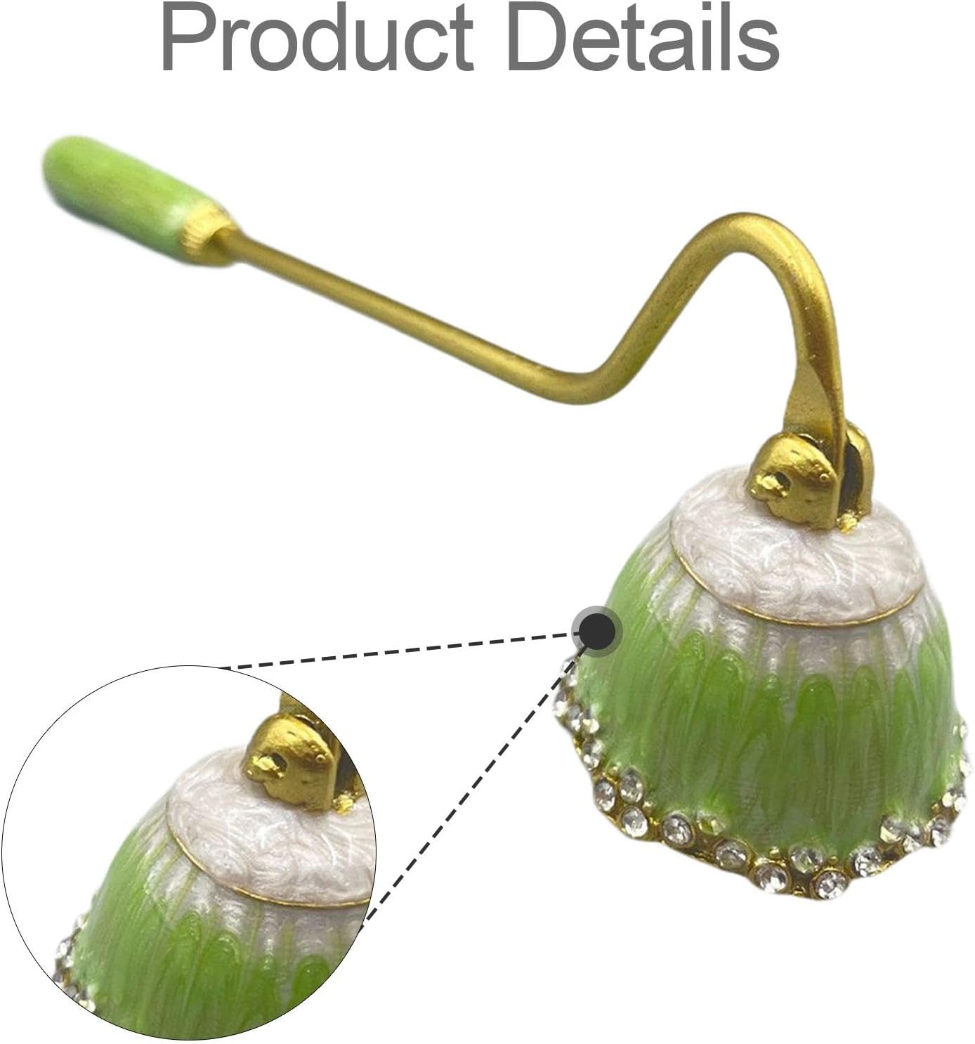 Classic Green Candle Snuffer with Long Handle