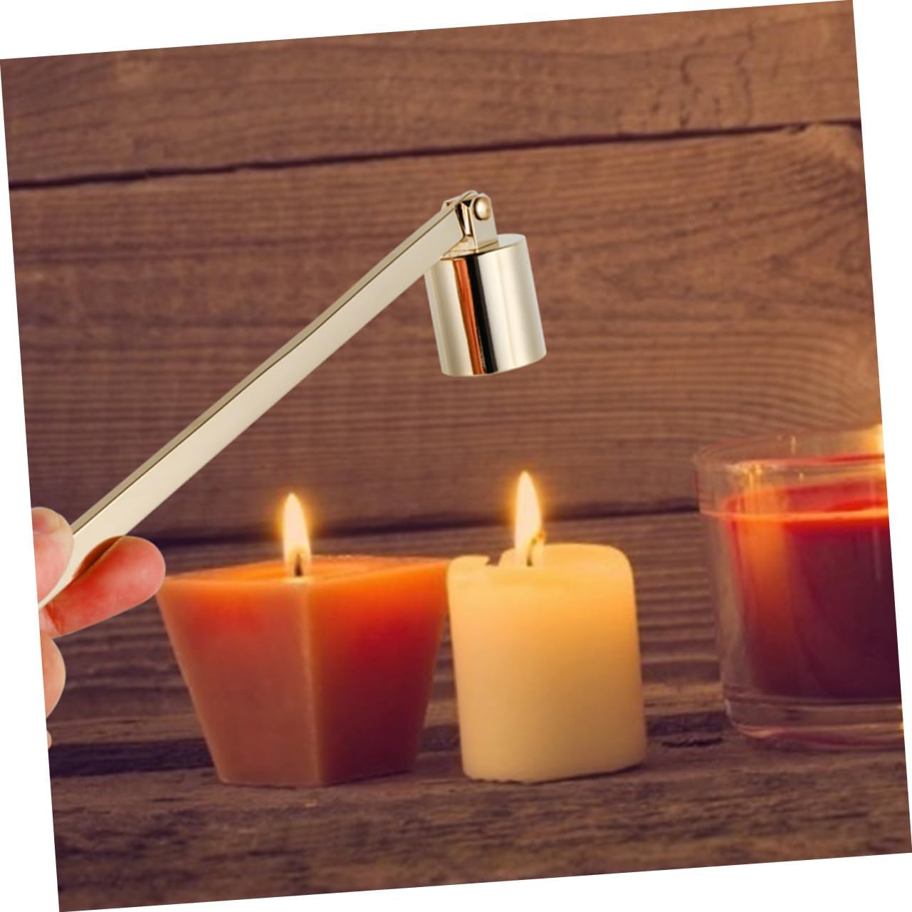 2pcs Candle Snuffer Cover for Scented Candles and Tea Lights
