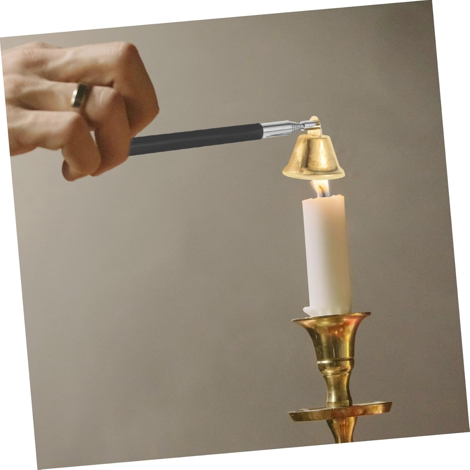 Unique Candle Snuffer Stylish Long Handle Flame Extinguisher