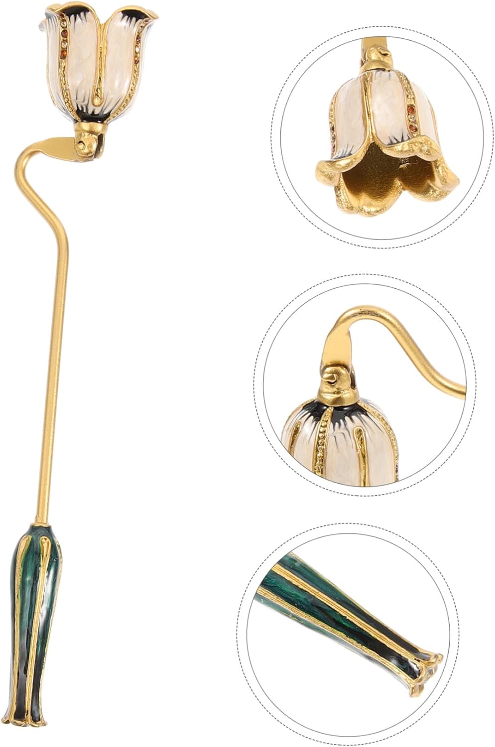 Zerodeko Candle Snuffer with Enamel Finish