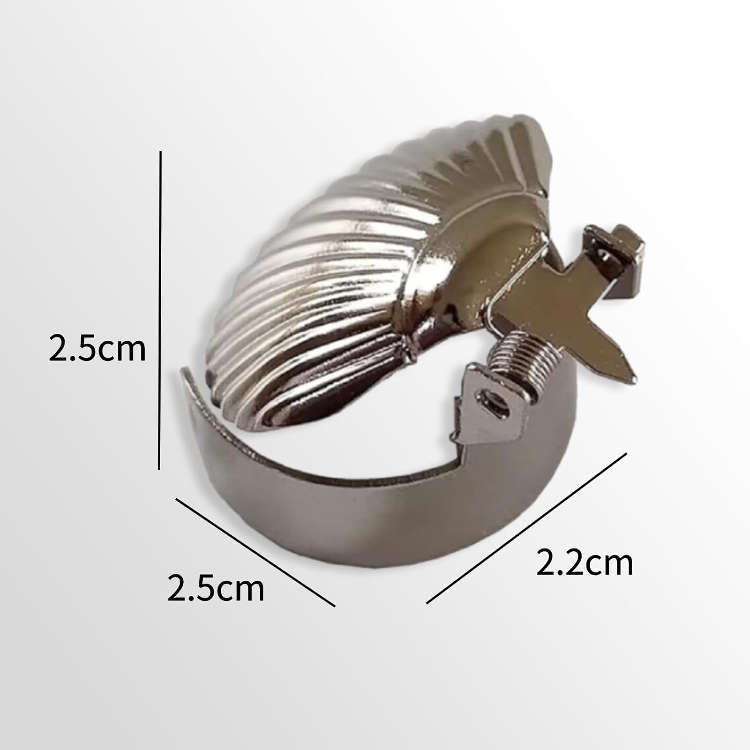 Generic Automatic Candle Snuffer - 4Pcs Silver Metal Shell Extinguisher