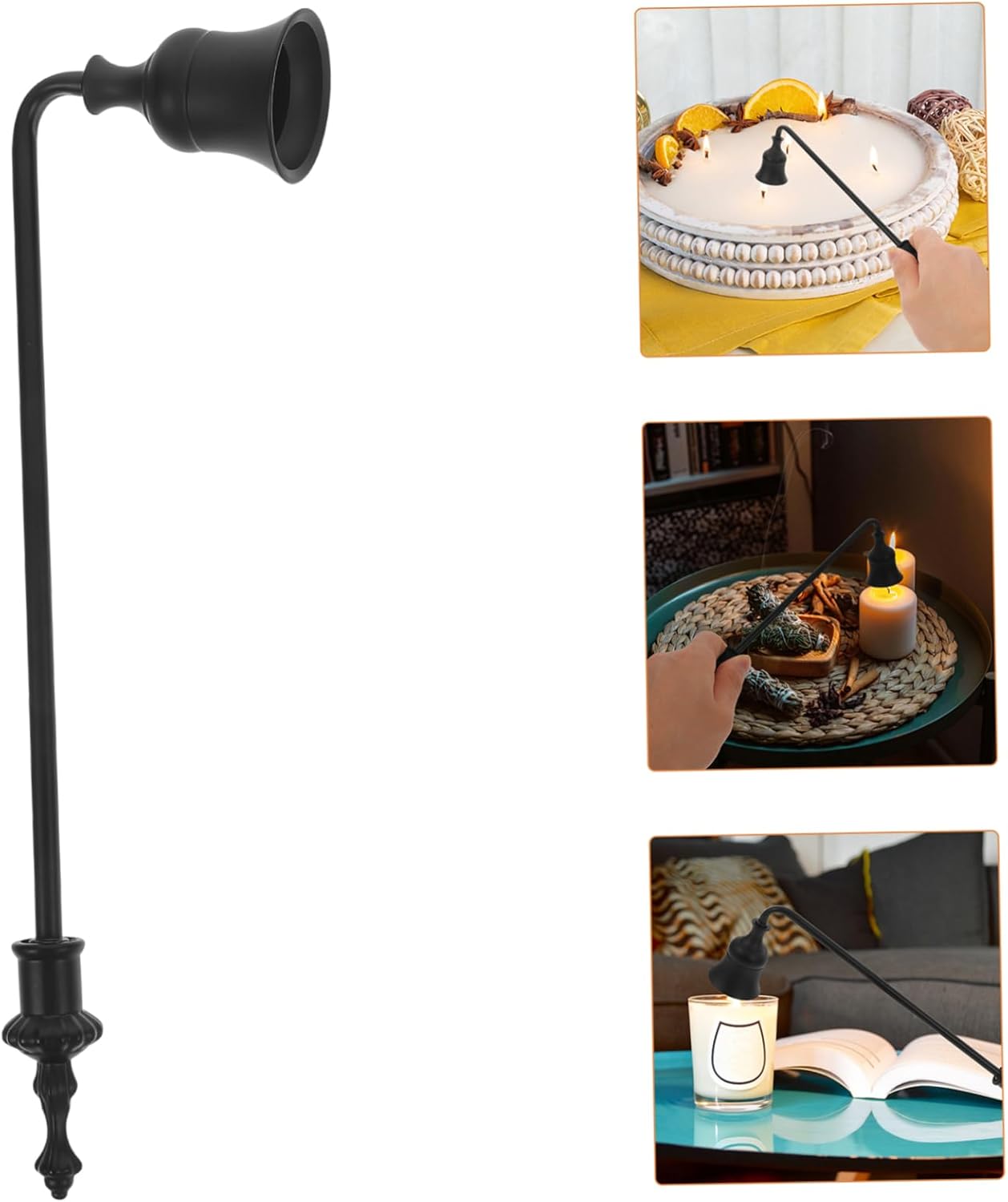 2pcs Vintage Candle Snuffer Extinguisher Tool